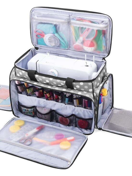 Other - Sewing Machine Case with Removable Padding Pad, Travel Case for Sewing Machine a